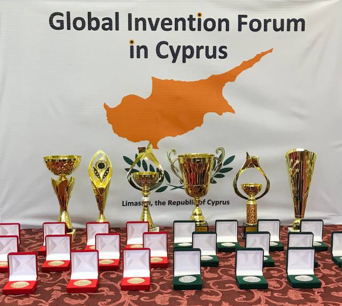 NRU BelSU was awarded Grand Prix at the Global Invention Forum in Cyprus